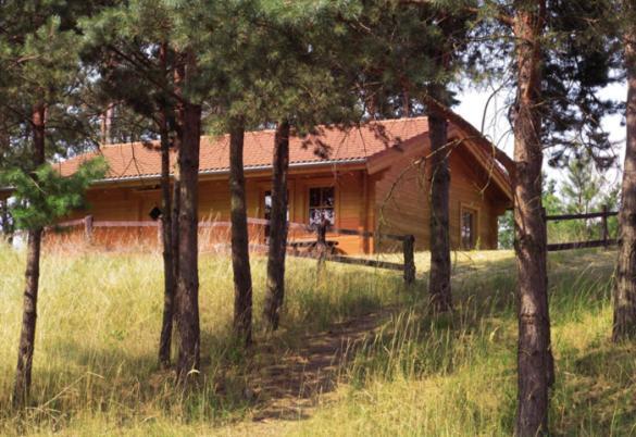 Ferienhaus-Park Brennickenswerder Lychen Exterior foto
